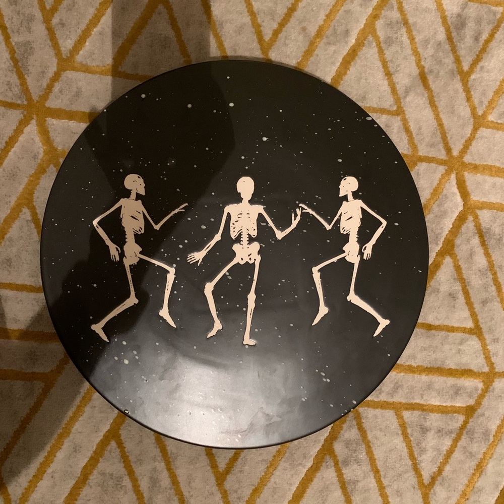 Skeleton Lazy Susan. NWT